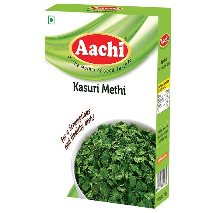 AACHI DRY FENUGREEK LEAVES-25GM