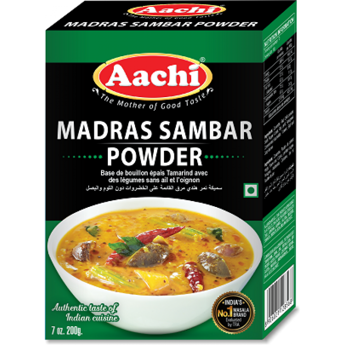 AACHI MADRAS SAMBAR POWDER-200GM