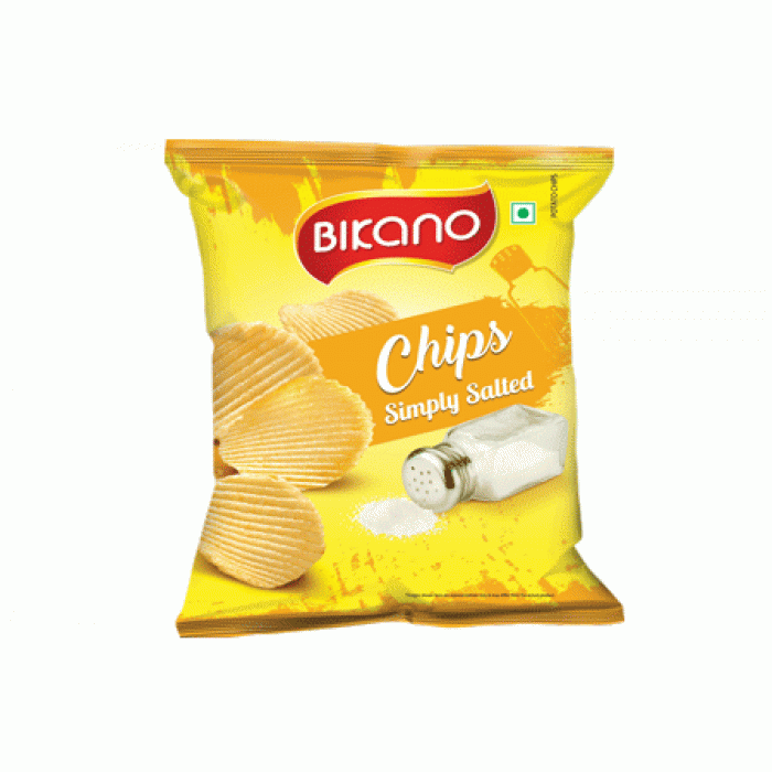 BIKANO CHIPS SIMPLY SALTED-60GM