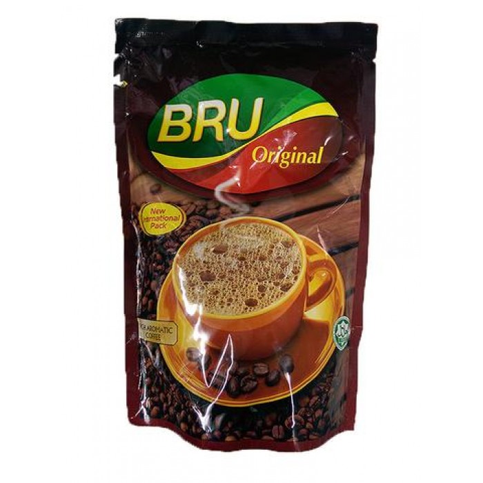 BRU INSTANT COFFEE BROWN (PKT)-200GM