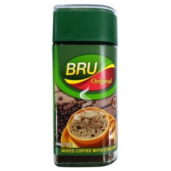 BRU INSTANT COFFEE GREEN (BOT)-100GM
