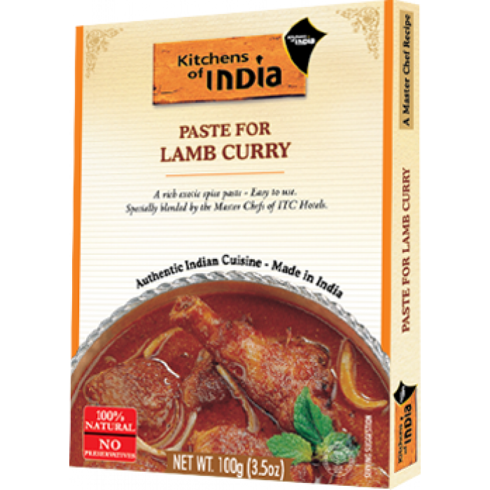 KITCHENS OF INDIA PASTE FOR LAMB CURRY-100GM