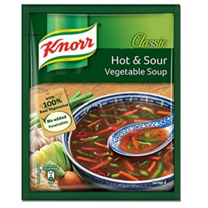 KNORR HOT AND SOUR VEG SOUP-40GM