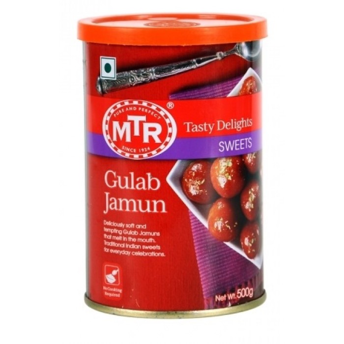 MTR GULAB JAMUN (Tin)-500GM