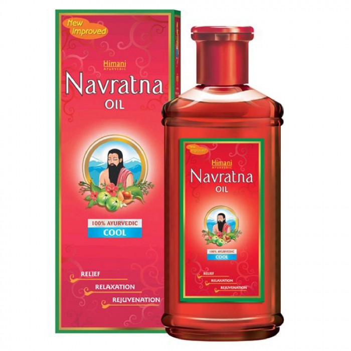 NAVARATNA HAIR OIL-300ML