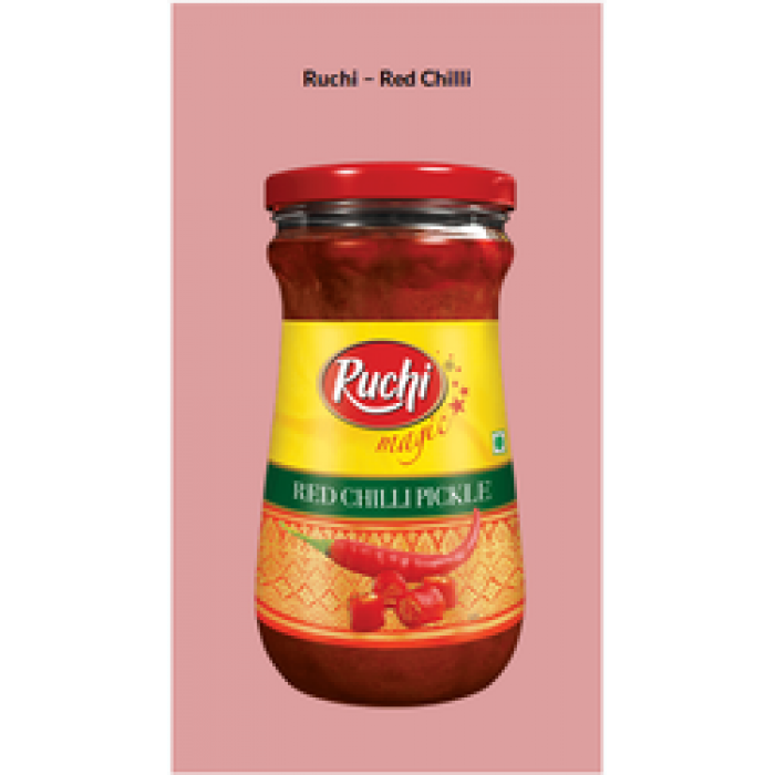 RUCHI RED CHILLI PICKLE-300GM